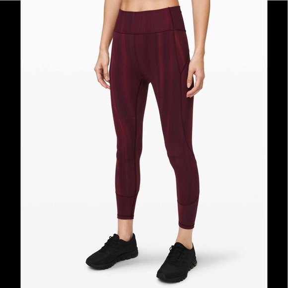 🍋🦄Lululemon In Movement Tight 25” *Everlux, NWT - Picture 7 of 12